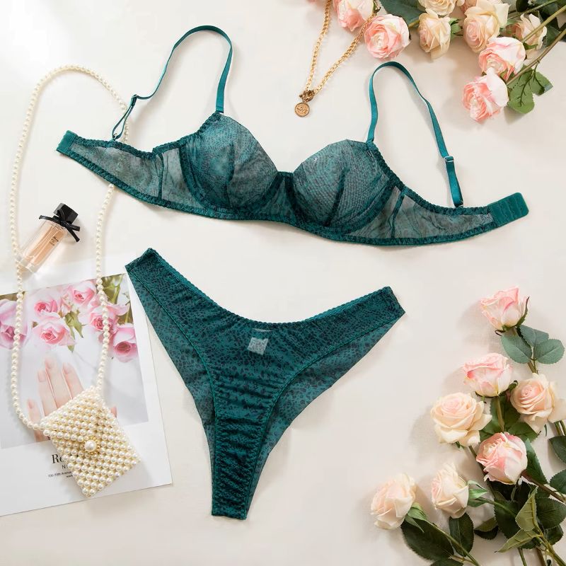 Push Up Bra Padded - Conjunto de lencería de 2 piezas