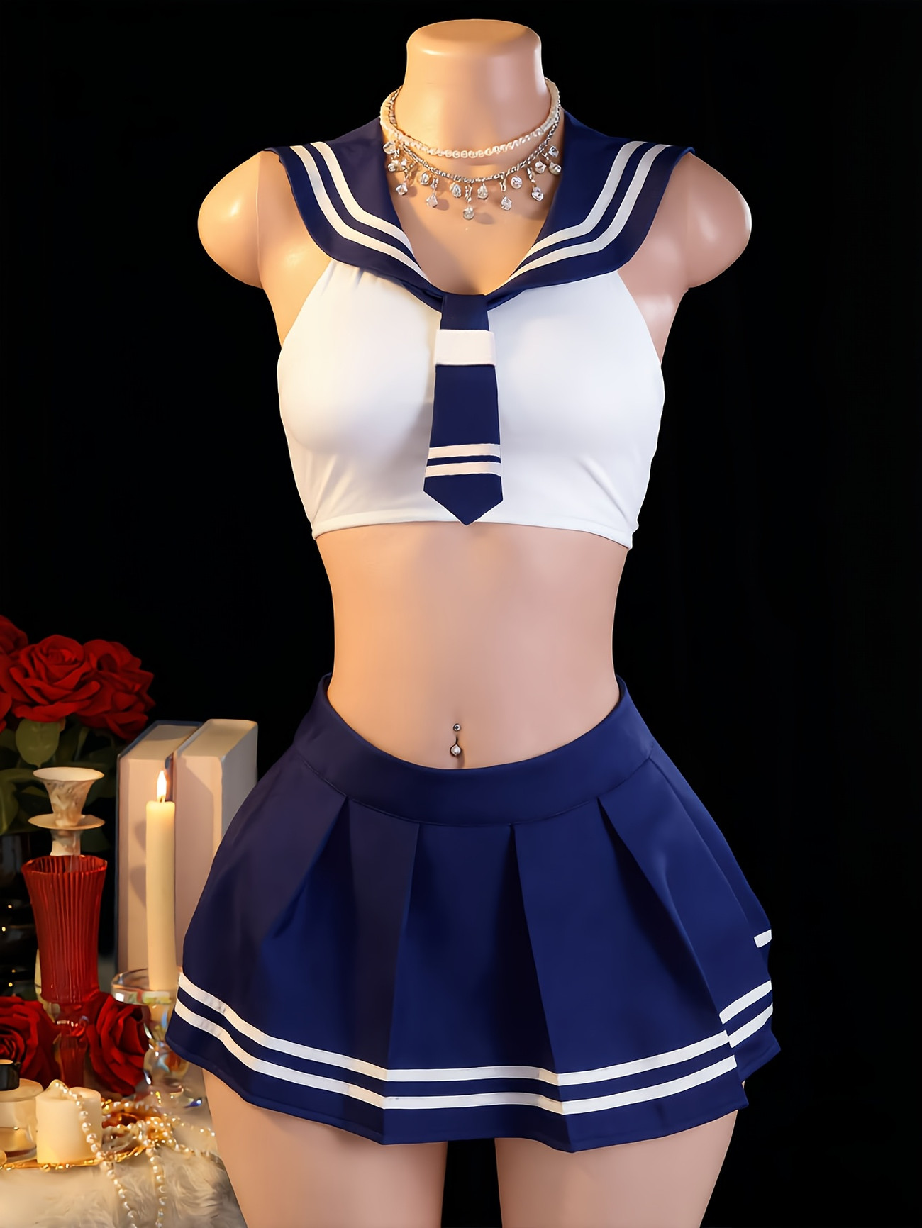 Conjunto de Disfraz de Mariner - Garter Belt Set reseña y precio