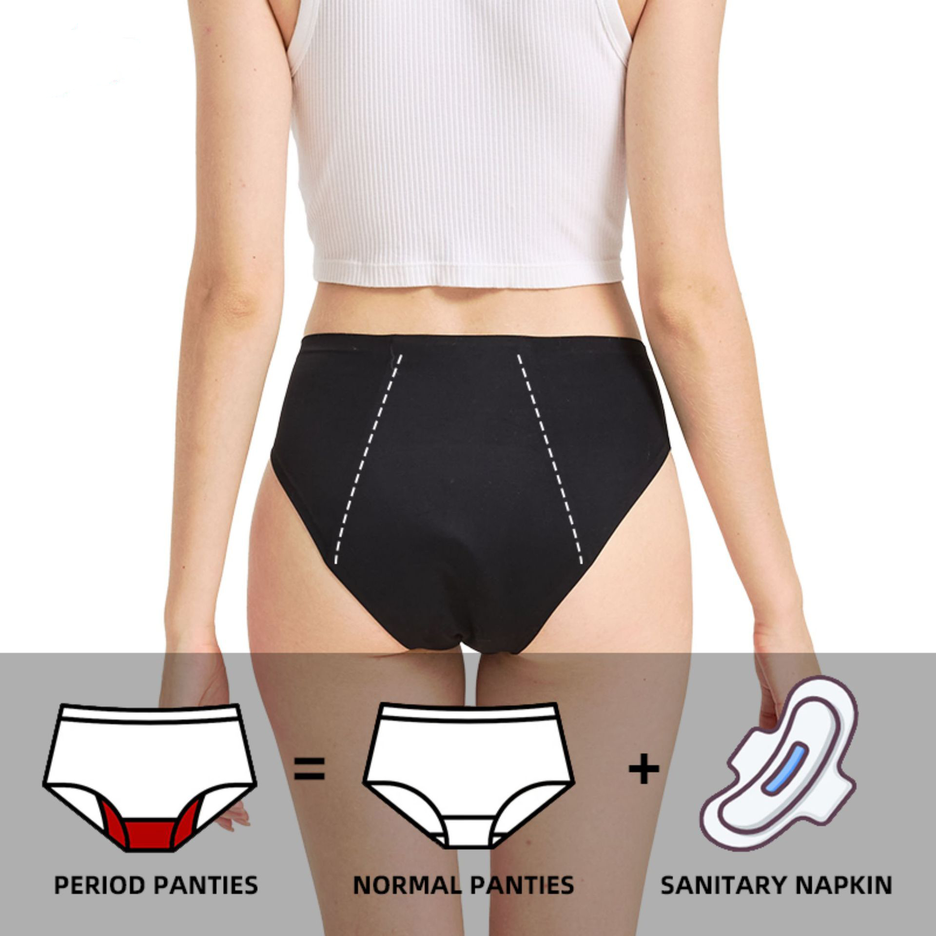 Bragas Menstruales para Mujer, - Period Panty Absorbent reseña y precio