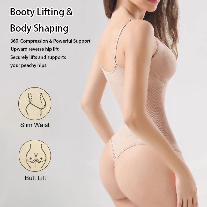 Body Moldeador Sin Espalda par - Shapewear Bodysuit Firm reseña y precio