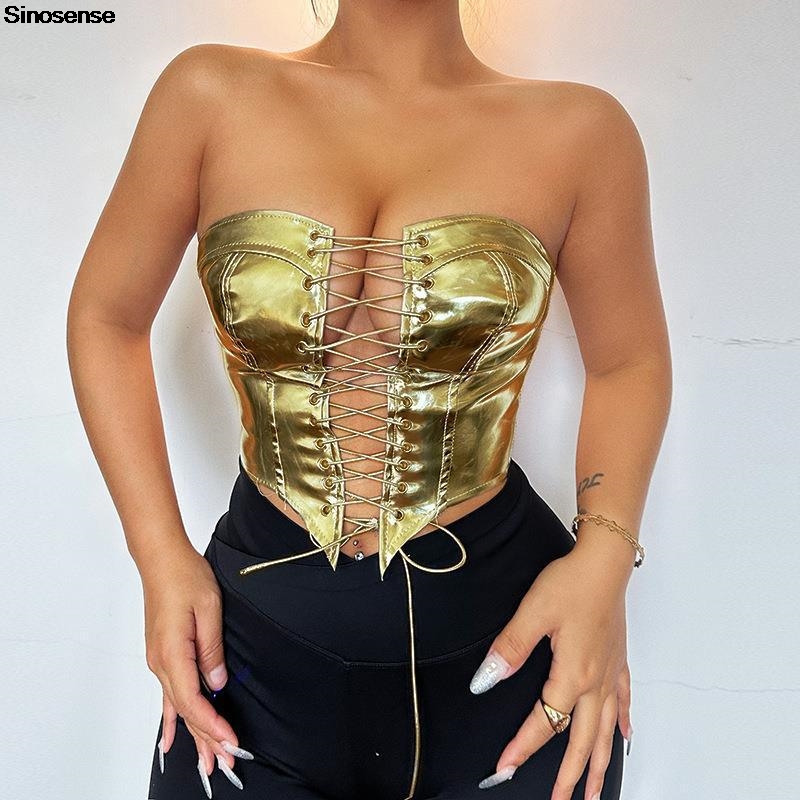 Top de tubo corto con corpiño  - Strapless Bra Backless reseña y precio